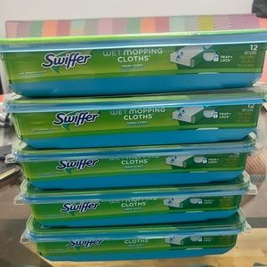Swiffer Sweeper Wet Mopping Pad Refills for Floor Mop Open Window Fresh Scent